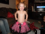cora's new skirt..she calls it her "fancy dance"
